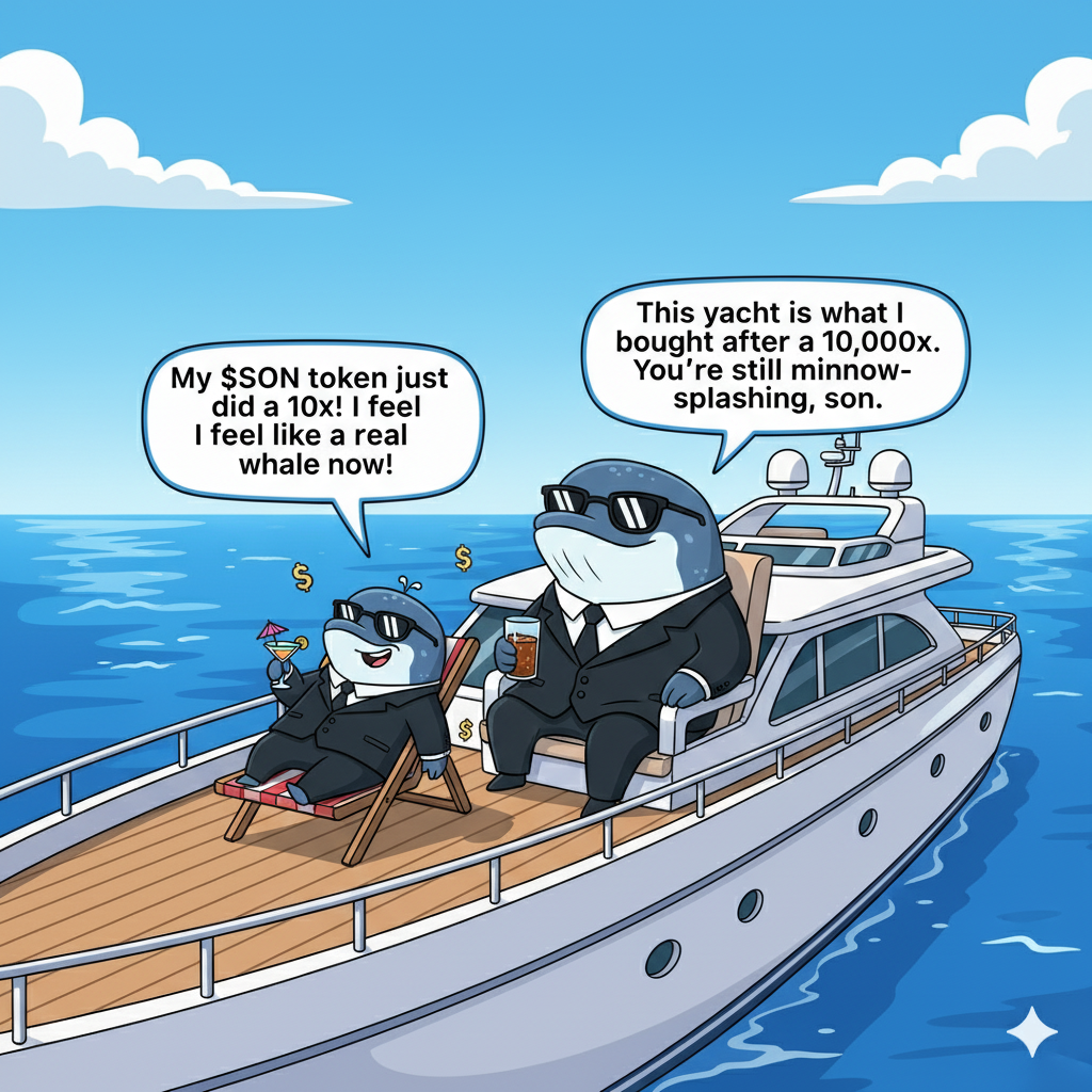 Son Whale Yacht Meme